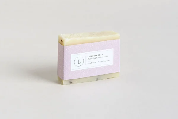 2x Lavender Soap Bar, Natural Handmade Soap, Vegan Skincare gift - Image 4