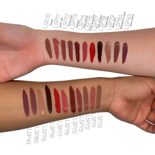 Matte Lip Stain Taupe - LSP70 | Vegan, Matte, Velvety Finish - Image 3