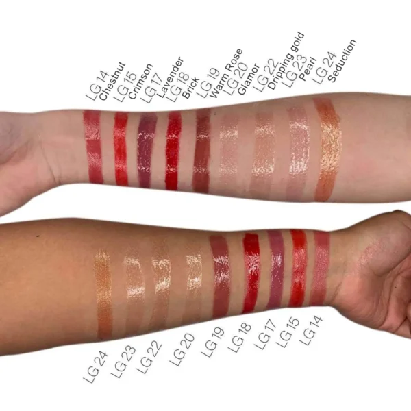 Lip Gloss - Coco LG08 | Vegan, Paraben Free, Shimmer & Natural Finish - Image 3