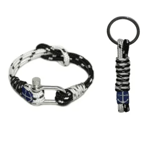 Clodagh Nautical Bracelet and Keychain