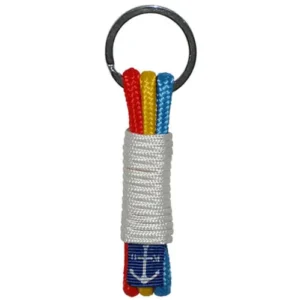 Belgium Flag Handmade Thread Keychain