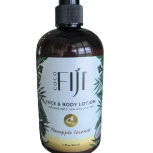 Face & Body Coconut Lotion - Pineapple Coconut (12oz)