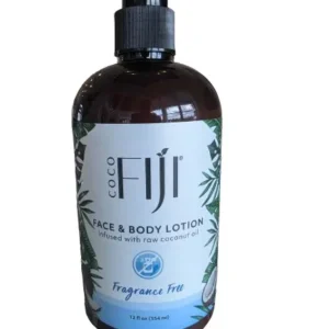 Face & Body Coconut Lotion - Fragrance Free (12oz)